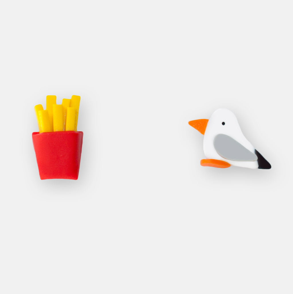 Seagull and Chip Studs