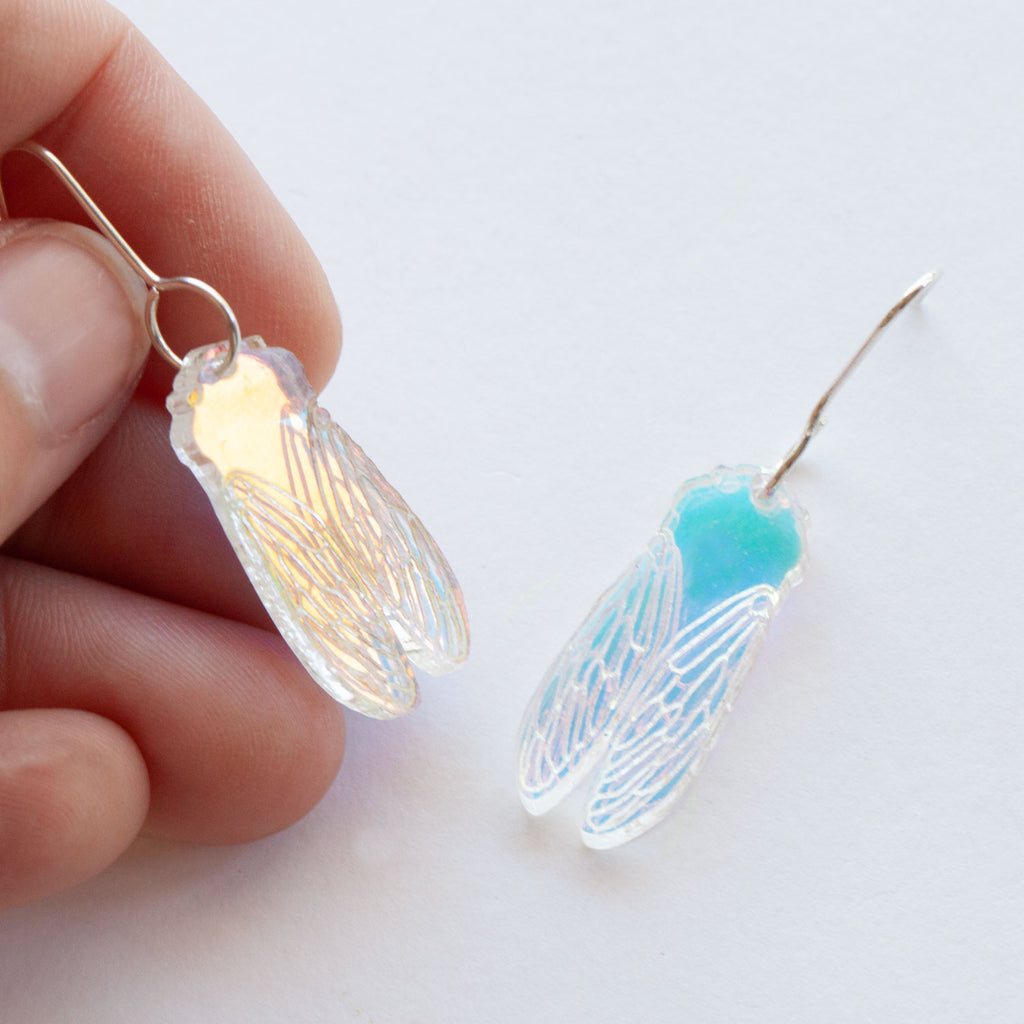 Cicada Earrings - Tiny